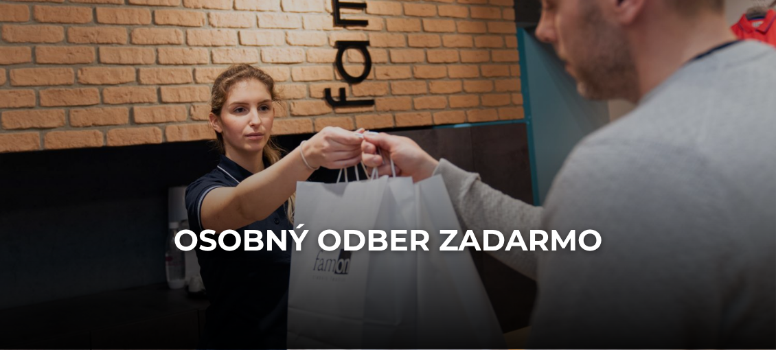 Osobný odber zadarmo