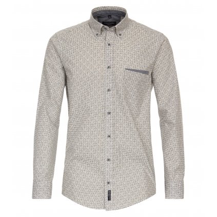 Pánska bavlnená košeľa CASA MODA casual fit (Veľkosť L)