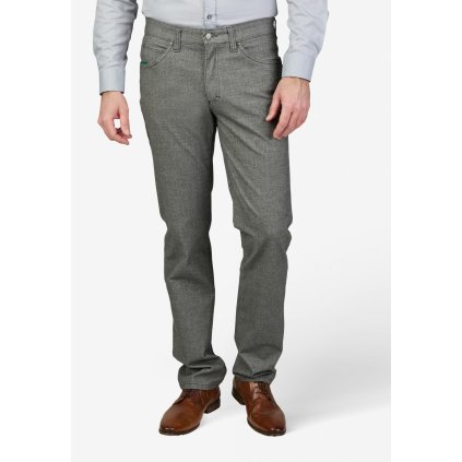 Pánske sivé wool-look nohavice CLUB OF COMFORT modern fit (Veľkosť 32/32)