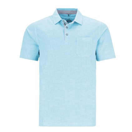 Pánska svetlomodrá stay-fresh polokošeľa HAJO (Veľkosť 48)