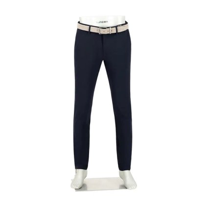 Pánske tmavomodré funkčné nohavice ALBERTO slim fit (Veľkosť 32/32)