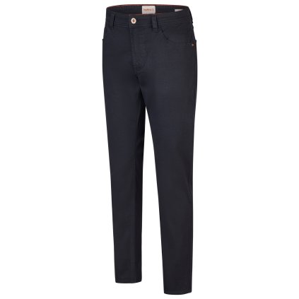 Pánske tmavomodré bavlnené nohavice woollook HATTRIC modern fit (Veľkosť 31/32)