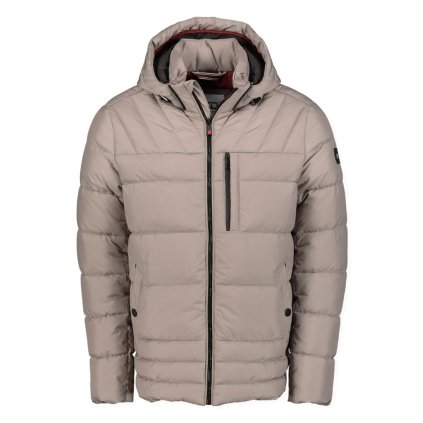 Pánska svetlá prešívaná zimná bunda S4 (Veľkosť 25)