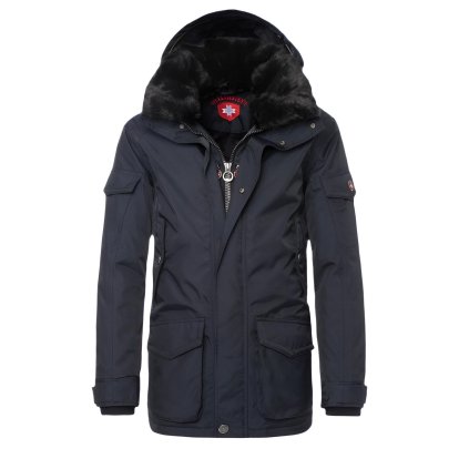 WELLENSTEYN Kodiaks 66 pánska zimná modrá funkčná bunda (Veľkosť L)