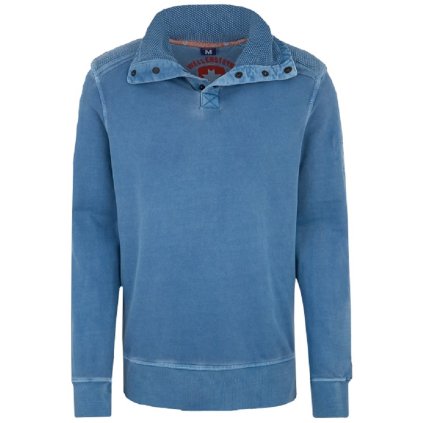 WELLENSTEYN pánsky modrý pulóver (Veľkosť L)