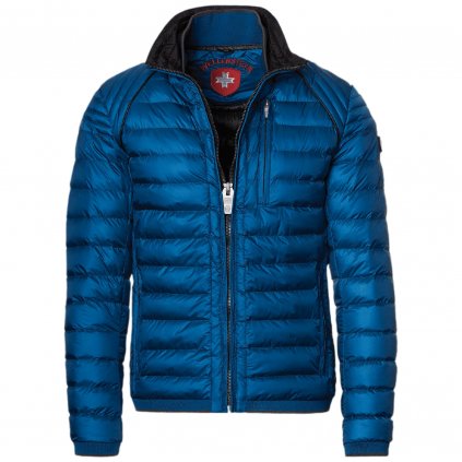 WELLENSTEYN Molecule Men 666 ultraľahká funkčná žiarivomodrá bunda (Veľkosť L)