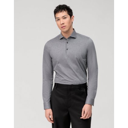 Pánska polokošeľa Dynamic Flex Jersey OLYMP body fit (Veľkosť 40)