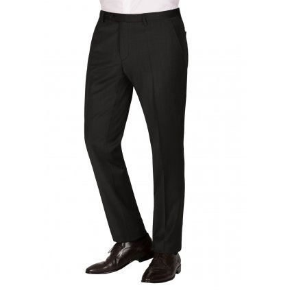 Pánske čierne oblekové nohavice CLUB OF GENTS tailored fit (Veľkosť 102)