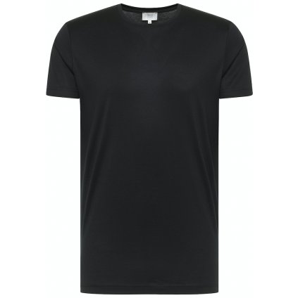 Pánske čierne extra soft tričko ETERNA (Veľkosť L)