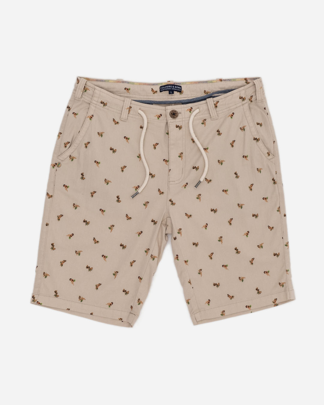 Colours & Sons Pánske bermudy s potlačou COLOURS&SONS Veľkosť: XL