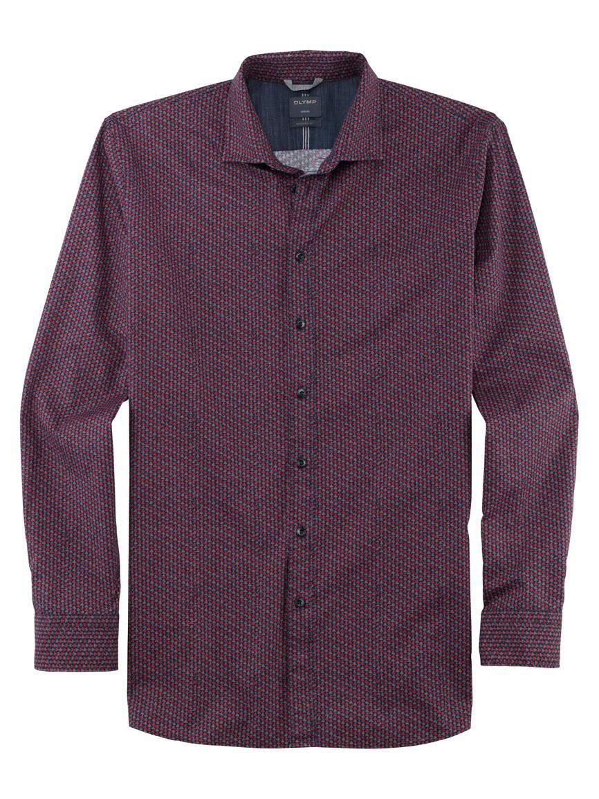 Pánska casual košeľa OLYMP modern fit Veľkosť: XXL