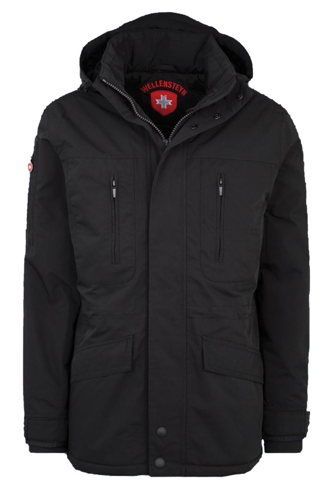 WELLENSTEYN Golfjacke-Winter pánska čierna funkčná bunda Veľkosť: XXL