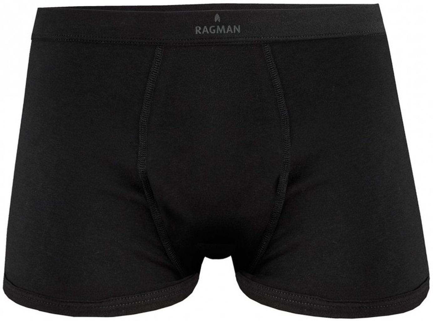 Pánske bavlnené čierne boxerky RAGMAN (2ks) Veľkosť: XXL