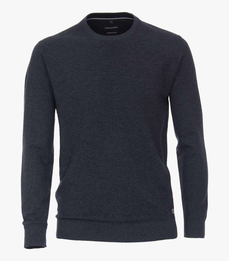 Pánsky tmavomodrý pulóver CASA MODA Veľkosť: XXL