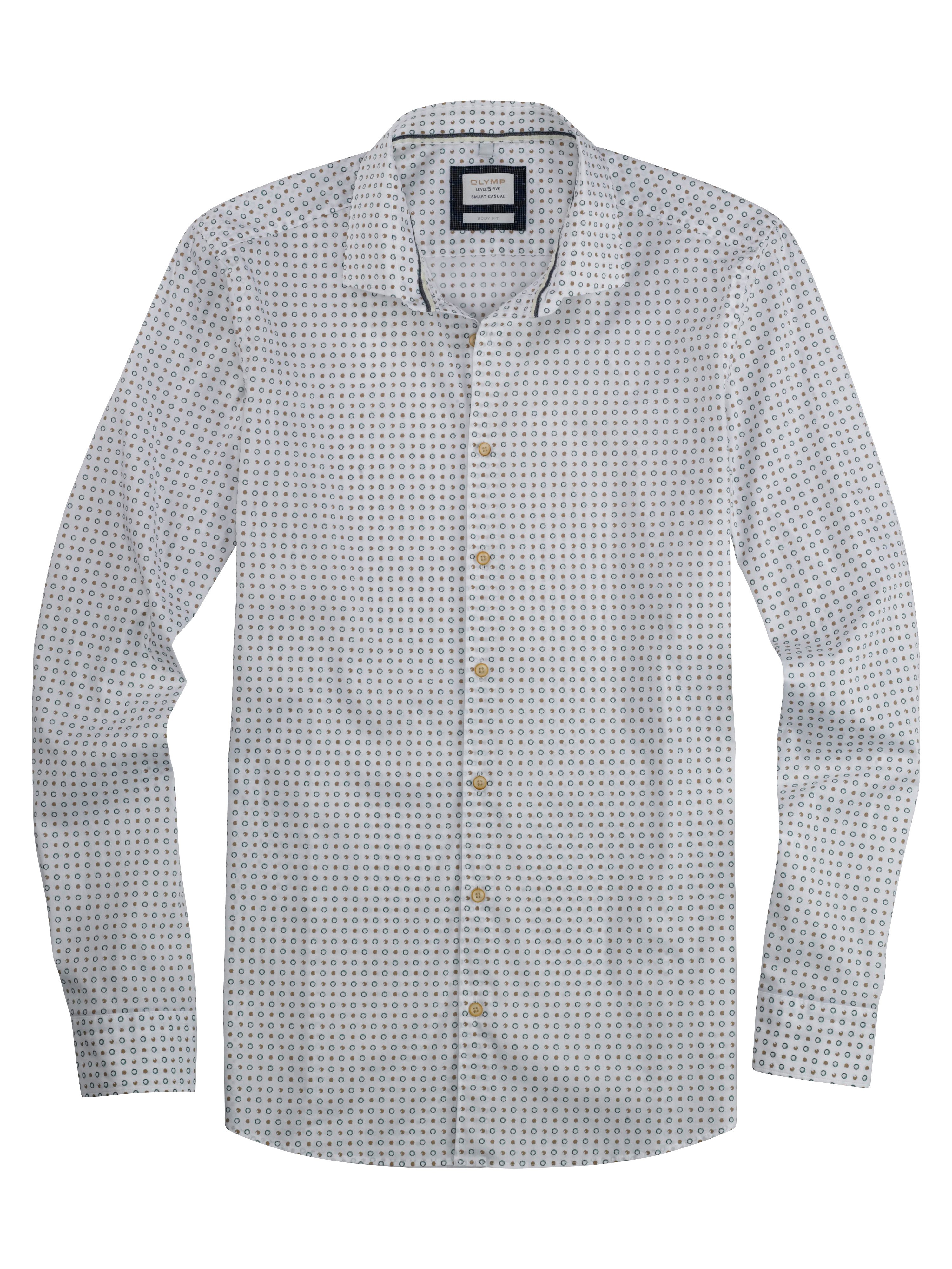 Pánska smart casual košeľa OLYMP body fit Veľkosť: M