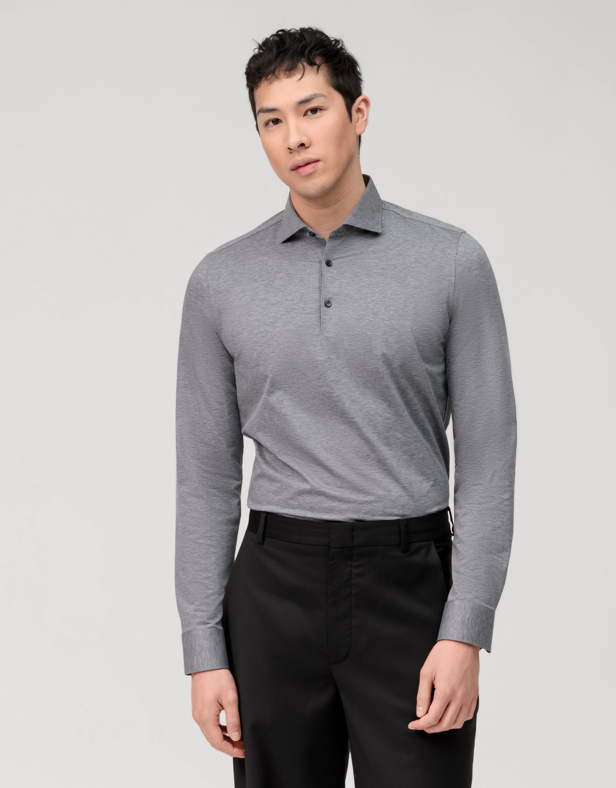Pánska polokošeľa Dynamic Flex Jersey OLYMP body fit Veľkosť: 44