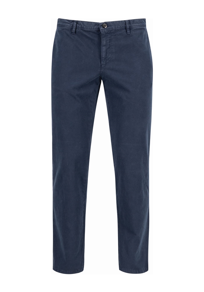 Pánske twillové modré nohavice ALBERTO slim fit Veľkosť: 36/32