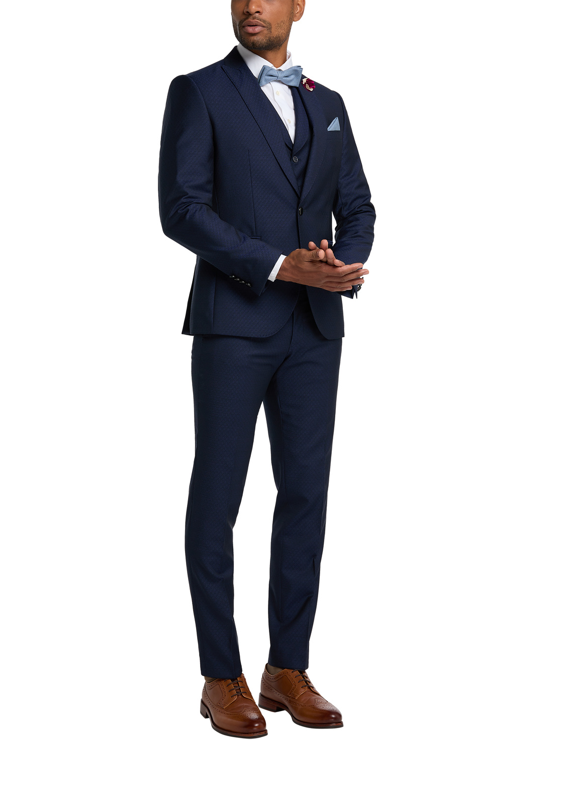 Pánske oblekové vlnené sako CLUB OF GENTS slim fit Veľkosť: 106