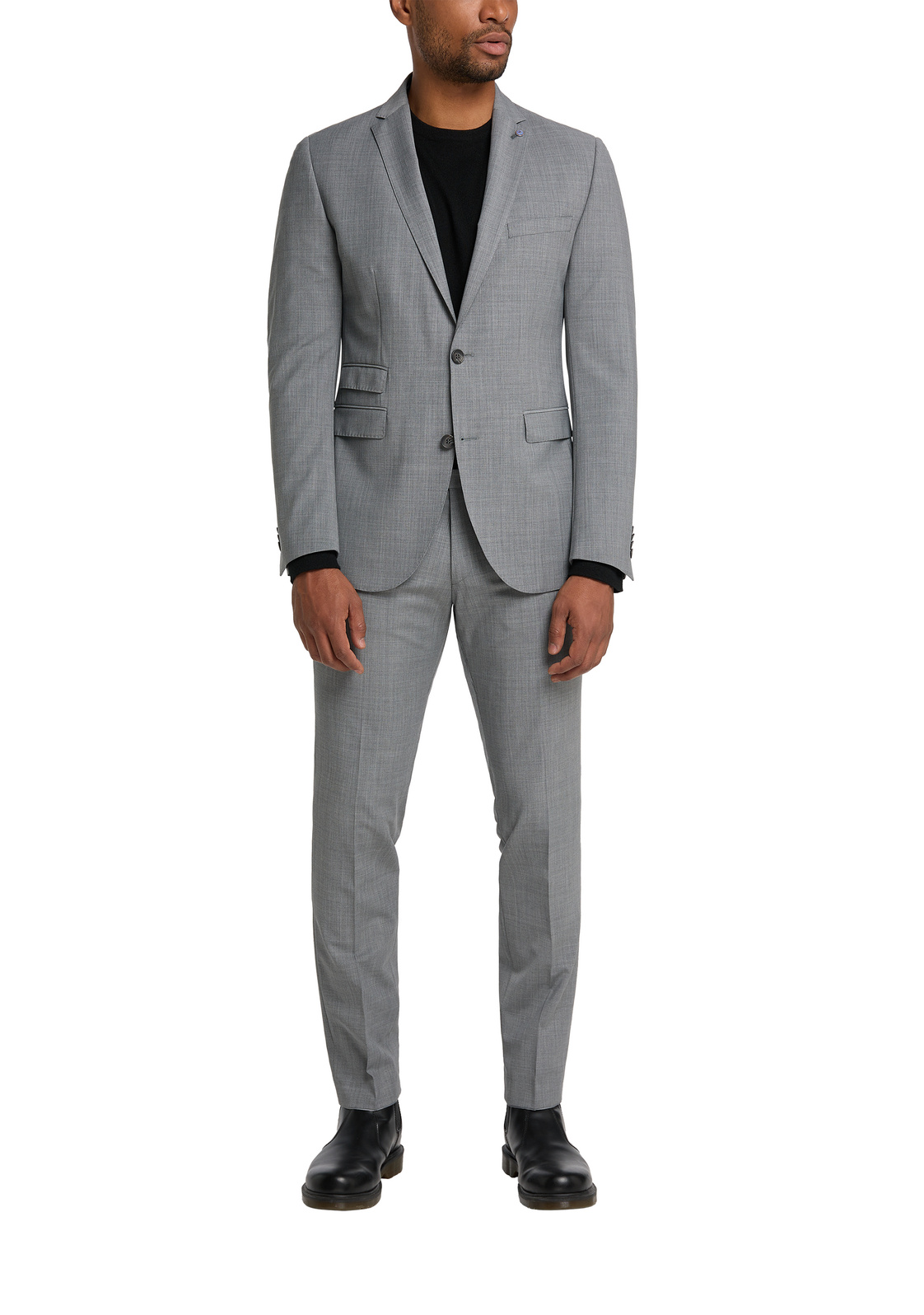Pánske sivé oblekové sako CLUB OF GENTS slim fit Veľkosť: 54