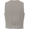 Pánska sivá bavlnená vesta VENTI regular fit (Veľkosť 50)