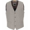 Pánska sivá bavlnená vesta VENTI regular fit (Veľkosť 50)