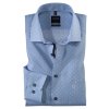 Pánska modrá košeľa OLYMP modern fit (Veľkosť 40 (M))
