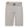 Pánske svetlosivé bermudy HATTRIC modern fit (Veľkosť 30/30)