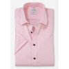 Pánska ružová košeľa so štruktúrou OLYMP body fit (Veľkosť 39 (M))