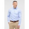 Pánska modrá Dynamic Cotton košeľa ETERNA slim fit (Veľkosť 39 (M))