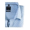 Pánska bledomodrá bavlnená Luxor košeľa OLYMP modern fit (Veľkosť 42 (L))