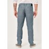 Pánske modré ľanové nohavice s bavlnou RED POINT (Veľkosť 32/32)