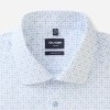 Pánska košeľa Luxor krátky rukáv s potlačou OLYMP modern fit (Veľkosť 41 (L))