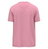 Pánske bavlnené ružové tričko so štruktúrou FYNCH-HATTON (Veľkosť L)