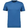Pánske modré prémiové tričko pima bavlna s patentom RAGMAN (Veľkosť L)