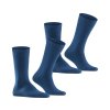 Pánske navy modré ponožky Every Day BURLINGTON 2 páry (Veľkosť UNI)