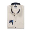 Pánska béžová košeľa Luxor OLYMP modern fit (Veľkosť 41 (L))