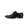 Pánske čierne kožené spoločenské topánky DIGEL (Veľkosť 42)