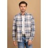Pánska bavlnená károvaná košeľa FYNCH-HATTON (Veľkosť 3XL)