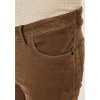 Pánske hnedé bavlnené nohavice REDPOINT mierne zoštíhlený strih (Veľkosť 31/32)
