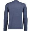 Pánske modré soft-knit Velvet touch tričko RAGMAN (Veľkosť L)
