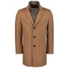 Pánsky hnedý (camel) vlnený kabát S4 (Veľkosť 48)