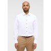 Pánska biela NON IRON Dynamic cotton košeľa ETERNA modern fit (Veľkosť 41 (L))