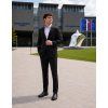 CELIO čierny regular fit
