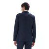 Pánsky tmavomodrý bi-stretch oblek CELIO slim fit