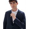 Pánsky tmavomodrý bi-stretch oblek CELIO slim fit