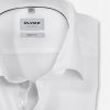 Pánska biela spoločenská košeľa s manžetou OLYMP body fit  predĺžený rukáv (Veľkosť 38 (S))
