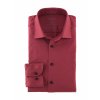 Pánska malinová elastická košeľa Flex jersey OLYMP body fit (Veľkosť 39 (M))