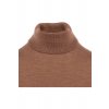 Pánsky hnedý merino rolák MARVELIS (Veľkosť L)
