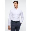 Pánska biela košeľa so štruktúrou ETERNA slim fit (Veľkosť 39 (M))
