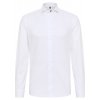Pánska biela košeľa so štruktúrou ETERNA slim fit (Veľkosť 39 (M))